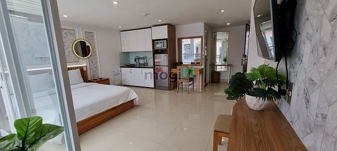 Hình ảnh Căn Hộ Studio Full Nội Thất Ban Công Lớn Him Lam Cầu Kênh Tẻ D4 Quận 7