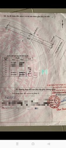 Hình ảnh Củ Chi, MT Nguyễn Thị Rành, 287m2, 5x57.SHR. 4,1 Tỷ.