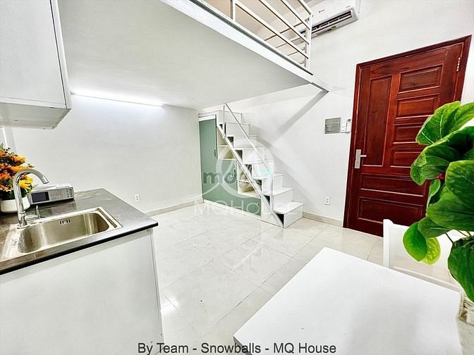 Hình ảnh Căn Hộ Studio Duplex Mới +  cửa sổ To thoáng view xanh Nơ Trang Long