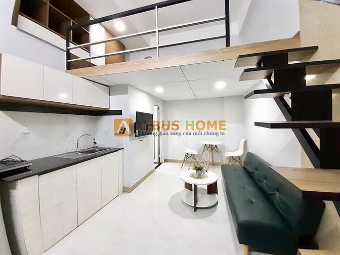 Hình ảnh Mb6623 nạp rút nhanh chóng gác cao 1m8 studiofull nội thất máy giặt riêng trung tâm quận 7