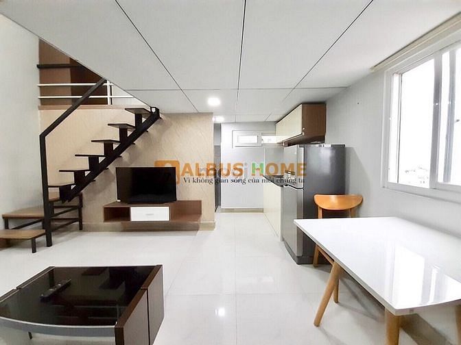 Hình ảnh Mb6623 nạp rút nhanh chóng gác cao 1m8 studiofull nội thất máy giặt riêng trung tâm quận 7
