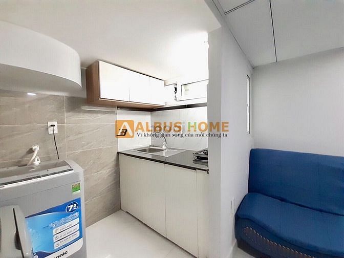 Hình ảnh Mb6623 nạp rút nhanh chóng gác cao 1m8 studiofull nội thất máy giặt riêng trung tâm quận 7