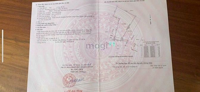 Hình ảnh Bán đất thuận tiện xây BĐS Dòng Tiền ở hẻm 467/ Lê Đức Thọ, P16.