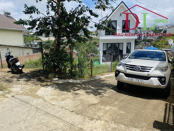 Hình ảnh Bán đất Đống Đa Đà Lạt 2 mặt tiền view toàn thành phố thích hợp nghỉ