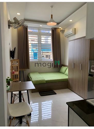 Hình ảnh Căn Hộ Dịch Vụ Decor Nhẹ Nhàng Thoáng Mát Quận 1