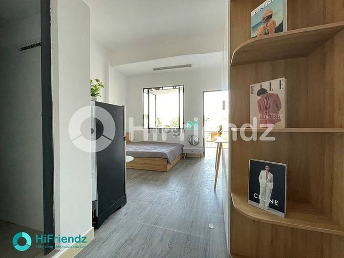 Hình ảnh Studio Ban Công Siêu Rộng Mặt Tiền Đường Lớn Gần Cầu Bông - Mới Xây