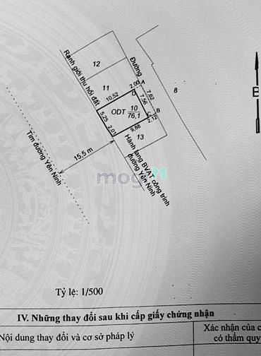 Hình ảnh Đất thổ cư 91,7m2 - Mặt tiền đường Yên Ninh, P. Mỹ Hải, Tp. PR-TC