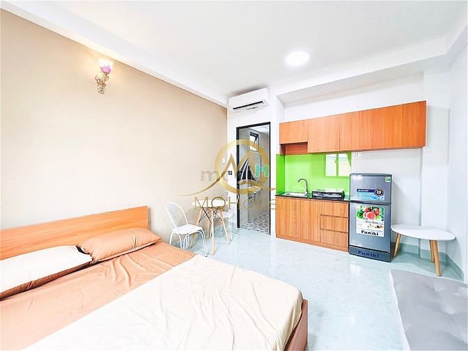 Hình ảnh Căn Hộ Mới 100% 🌈🌈🌈 Thang Máy, Bảo vệ 24/24, gần Cầu Bông Quận 1