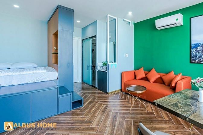 Hình ảnh CHDV có dọn phòng, hồ bơi Gần PMH_Rmit_Sát Q4_1_Trung Tâm