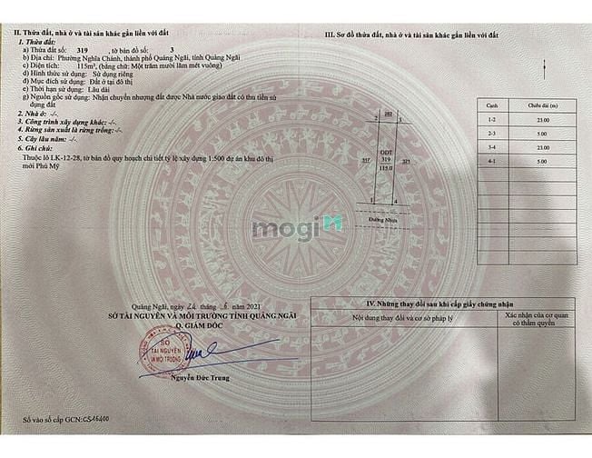 Hình ảnh 5 lô đất thuộc Dự án Khu đô thị Phú Mỹ