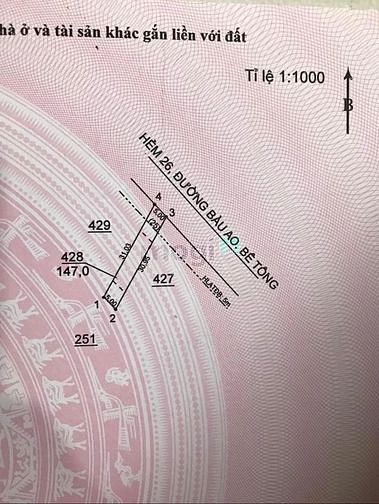 Hình ảnh chủ nhà gửi bán mảnh đất shr, mặt tiền đường DT741