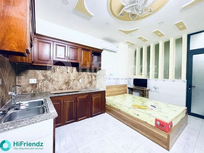Hình ảnh Studio chỉ tính điện nước gần cầu chữ Y full nội thất - HF
