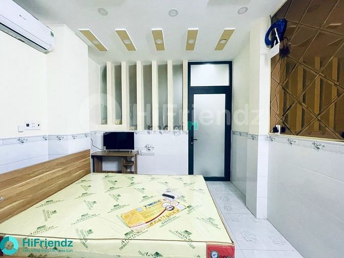 Hình ảnh Studio chỉ tính điện nước gần cầu chữ Y full nội thất - HF