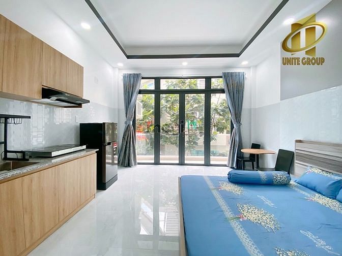 Hình ảnh Căn Hộ Studio Full Nội Thất Ban Công Rộng Thoáng KDC Bông Sao Q8