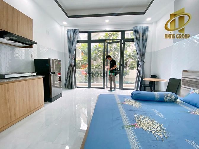 Hình ảnh Căn Hộ Studio Full Nội Thất Ban Công Rộng Thoáng KDC Bông Sao Q8