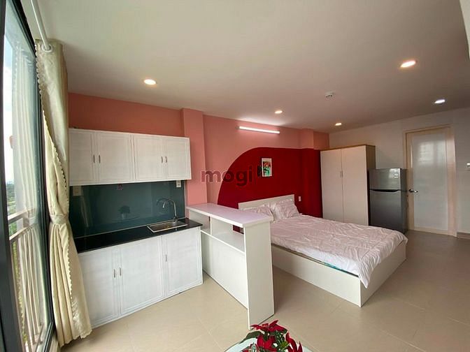 Hình ảnh Studio đầy đủ nội thất, cửa sổ lớn,có chỗ để oto, HiFriendz hỗ trợ cọc