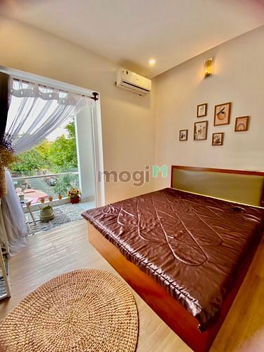 Hình ảnh Studio full nội thất ban công lớn KDC Trung Sơn