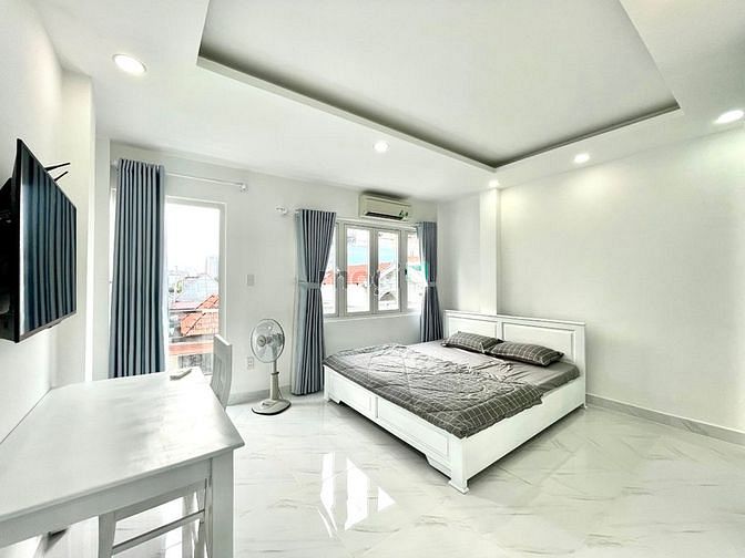 Hình ảnh 🌻🌻CH 1 PN Balcony 40m2 tách bếp☘️đường PHẠM NGỌC THẠCH, Q3🌻🌻