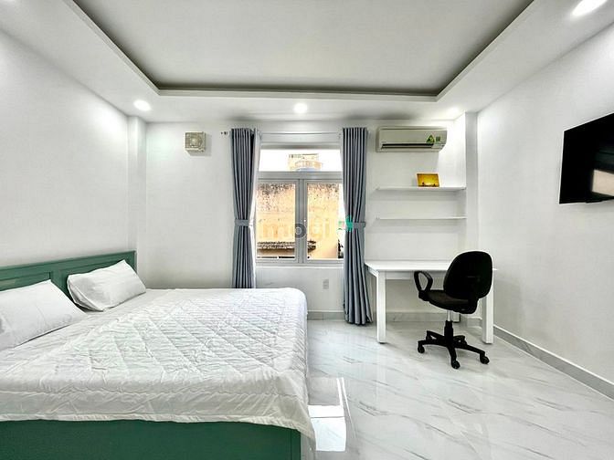Hình ảnh 🌻🌻CH 1 PN Balcony 40m2 tách bếp☘️đường PHẠM NGỌC THẠCH, Q3🌻🌻