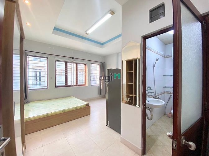 Hình ảnh Studio trống sẵn, đầy đủ nội thất, có máy giặt riêng