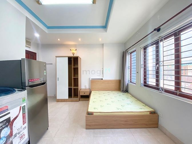 Hình ảnh Studio trống sẵn, đầy đủ nội thất, có máy giặt riêng