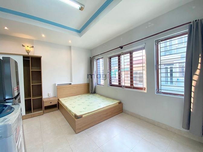Hình ảnh Studio trống sẵn, đầy đủ nội thất, có máy giặt riêng