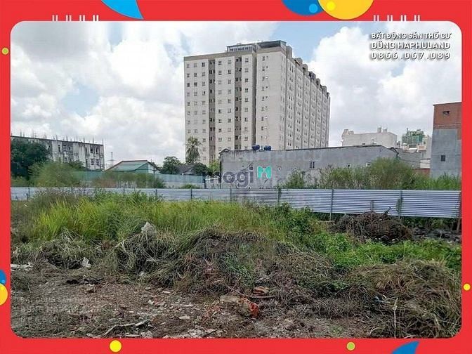 Hình ảnh Q12. 20,x triệu/m2. ~ 1000m2 đất 3 MẶT ĐƯỜNG. Ngang 29M. Gần Vườn Lài.