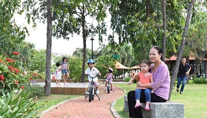 Hình ảnh Cho thuê villa Saigon Pear MT đường D5, 1 hầm, 3 tầng, DT 7x21m