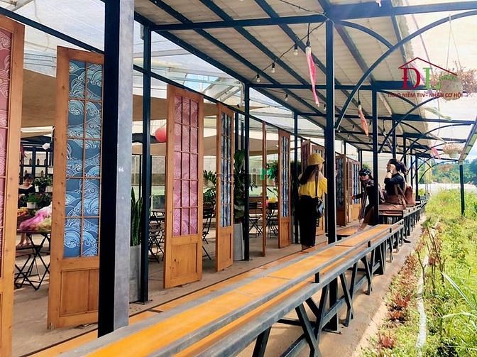 Hình ảnh Sang nông trại mặt tiền Cam Ly Phường 7 Đà Lạt đang kinh doanh tốt