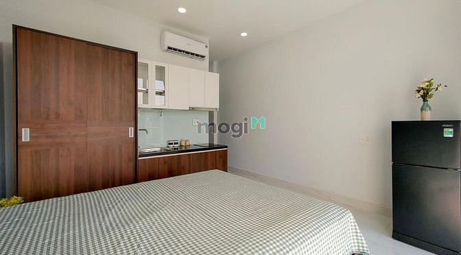Hình ảnh Studio bancon full nội thất gần Đại học UFM Cầu Tân Thuận Q7