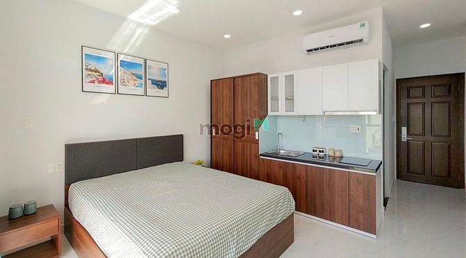Hình ảnh Studio bancon full nội thất gần Đại học UFM Cầu Tân Thuận Q7