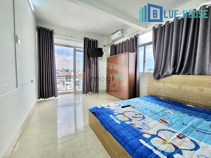 Hình ảnh Căn Hộ 1PN Full Nội Thất Ban Công Ngay Cv Lê Thị Riêng CMT8