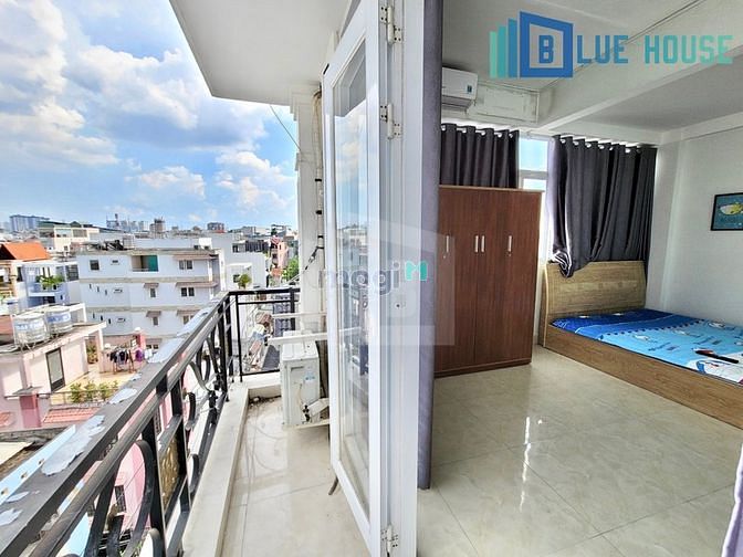 Hình ảnh Căn Hộ Full Nội Thất 1PN Ban Công Gần Bắc Hải Cv Lê Thị Riêng