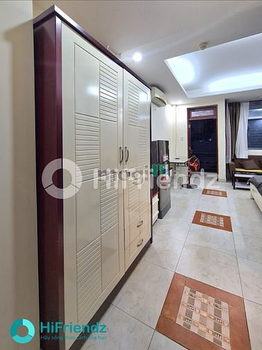 Hình ảnh 1PN Ban công_Máy giặt riêng_Có dịch vụ đi kèm_Thang máy_Tân Định_Mới