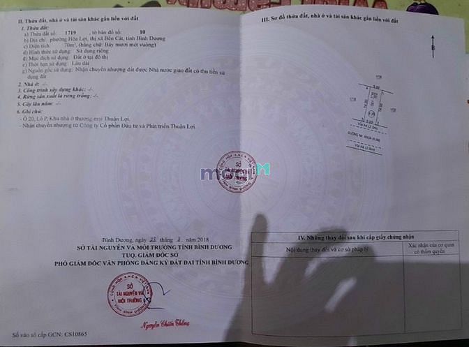 Hình ảnh Bán đất giá siêu mềm chỉ từ 348 triệu, đối diện KCN Tân Bình