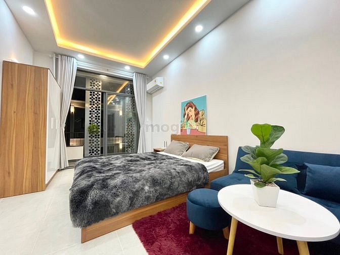Hình ảnh Cho thuê Trang Chủ MB66.COM / Đăng Ký Tặng 66K studio ban công full nội thất mới_Thang máy_Lê Văn Sỹ