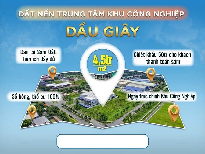 Hình ảnh Đất nền trung tâm Dầu Giây giá chỉ 630tr/lô, full thổ, SHR.