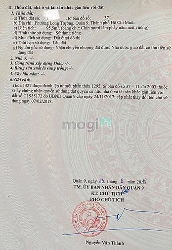 Hình ảnh 🔥 Đất Ngộp 🔥 Đường 6 Long Trường Quận 9, Giá Cực Tốt