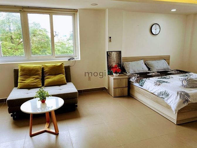 Hình ảnh Studio full nội thất + bancol siêu rộng ngay đường Quang Trung