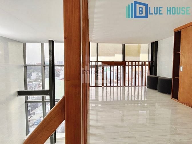 Hình ảnh Duplex Gác Cao 1m8_Ốp Full Gỗ_ Phòng View Kính cực chill_Aeon Tân Phú