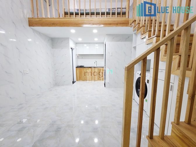 Hình ảnh Duplex Gác Cao 1m8_Ốp Full Gỗ_ Phòng View Kính cực chill_Aeon Tân Phú