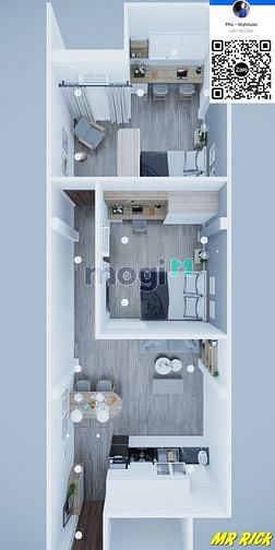 Hình ảnh 🔰🔰CH 2PN balcon Full NT MGR 75M2 HOÀNG DIỆU Quận 4 kế bên Q.1🔥
