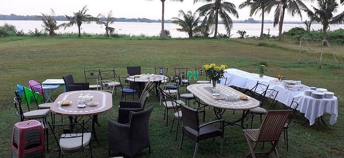 Hình ảnh Cho Thuê Dinh Thự Ven Sông Long Bình Quận 9 .