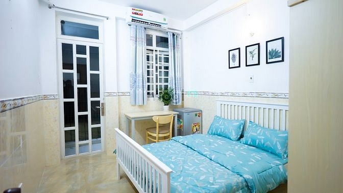 Hình ảnh Phòng đầy đủ nội thất bancon - gần Nowzone Quận 1