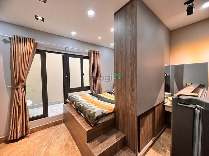 Hình ảnh Studio Full Nội Thất bancol cửa sổ  kế Sân bay - Gần CV Gia Định