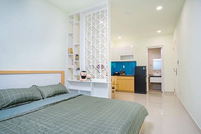 Hình ảnh Studio tách bếp full nội thất ngay Nguyễn Văn Cừ