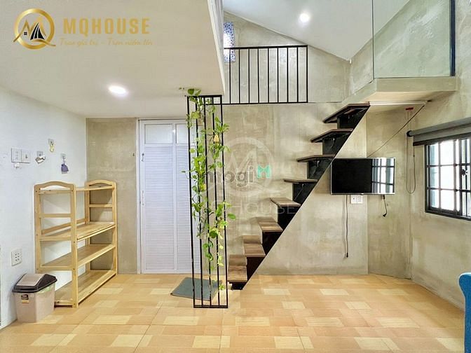 Hình ảnh Cho thuê Duplex full kính, cửa sổ 40m2 thiết kế đẹp gần sân bay