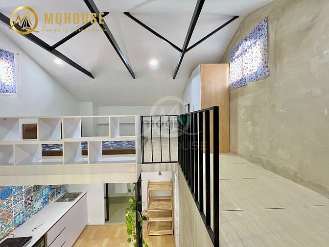 Hình ảnh Cho thuê Duplex full kính, cửa sổ 40m2 thiết kế đẹp gần sân bay