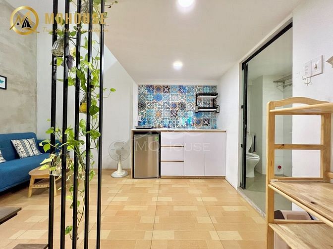 Hình ảnh Cho thuê Duplex full kính, cửa sổ 40m2 thiết kế đẹp gần sân bay