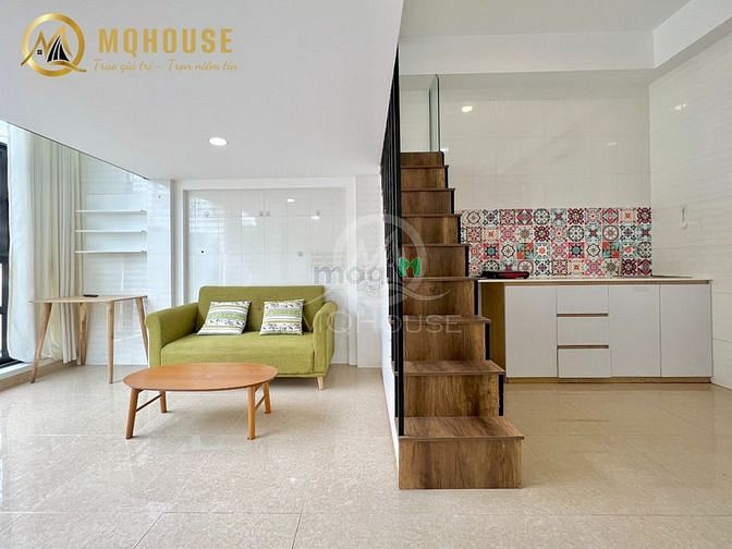 Hình ảnh Cho thuê Duplex full kính, cửa sổ 40m2 thiết kế đẹp gần sân bay